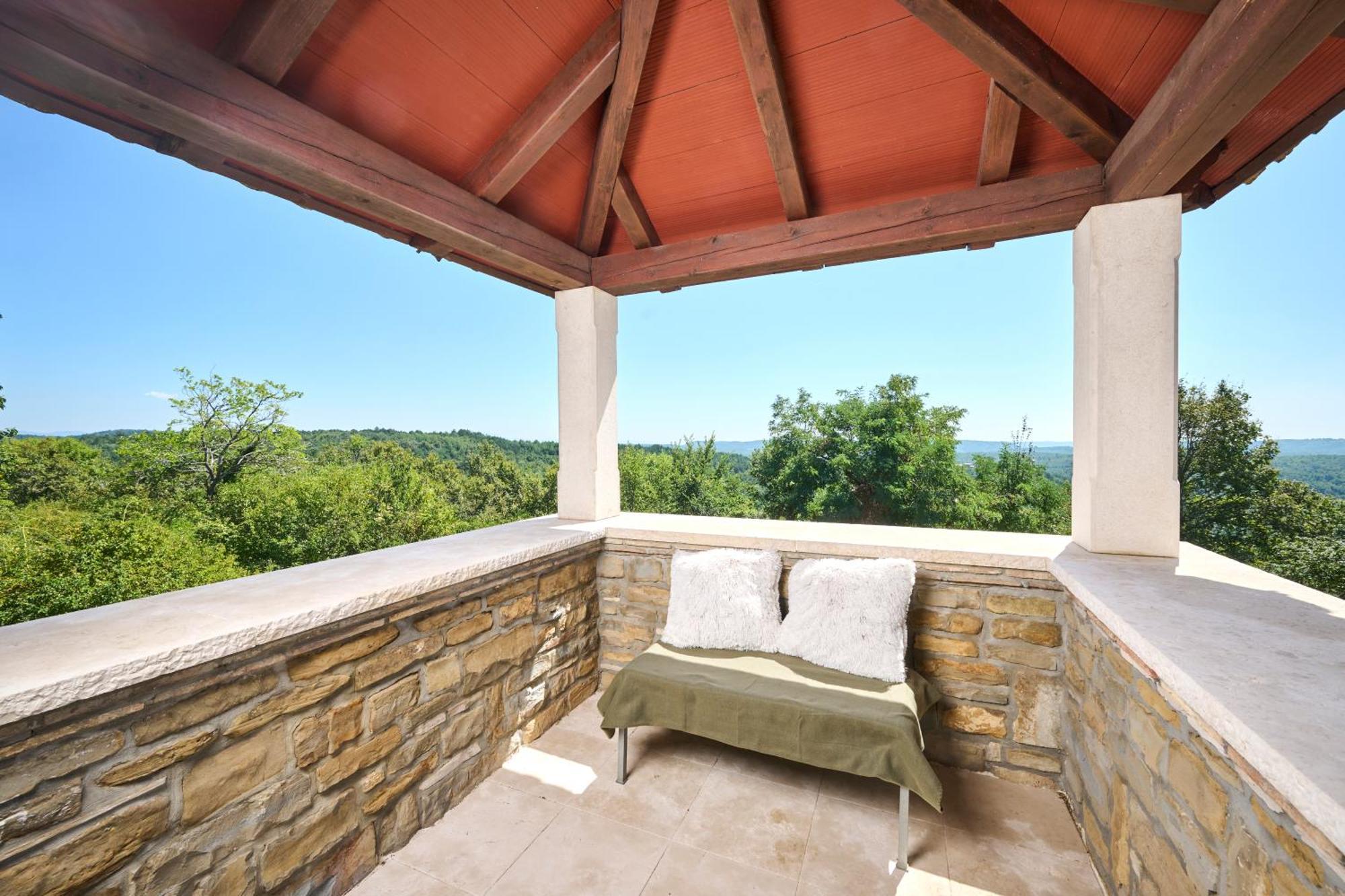 グロジュニャン Casa Del Conte - Peaceful Hideaway In North Istriaヴィラ エクステリア 写真