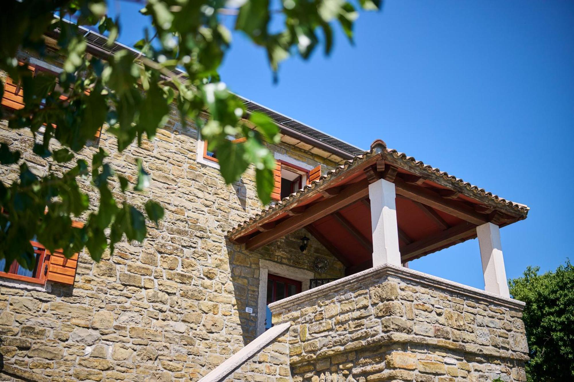 グロジュニャン Casa Del Conte - Peaceful Hideaway In North Istriaヴィラ エクステリア 写真
