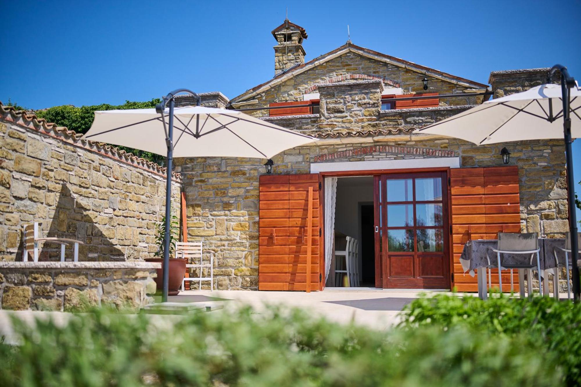 グロジュニャン Casa Del Conte - Peaceful Hideaway In North Istriaヴィラ エクステリア 写真